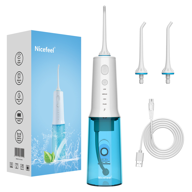 Nicefeel Oral Care محمول لاسلكي عن طريق الفم 300 مللي خزان مياه قوي