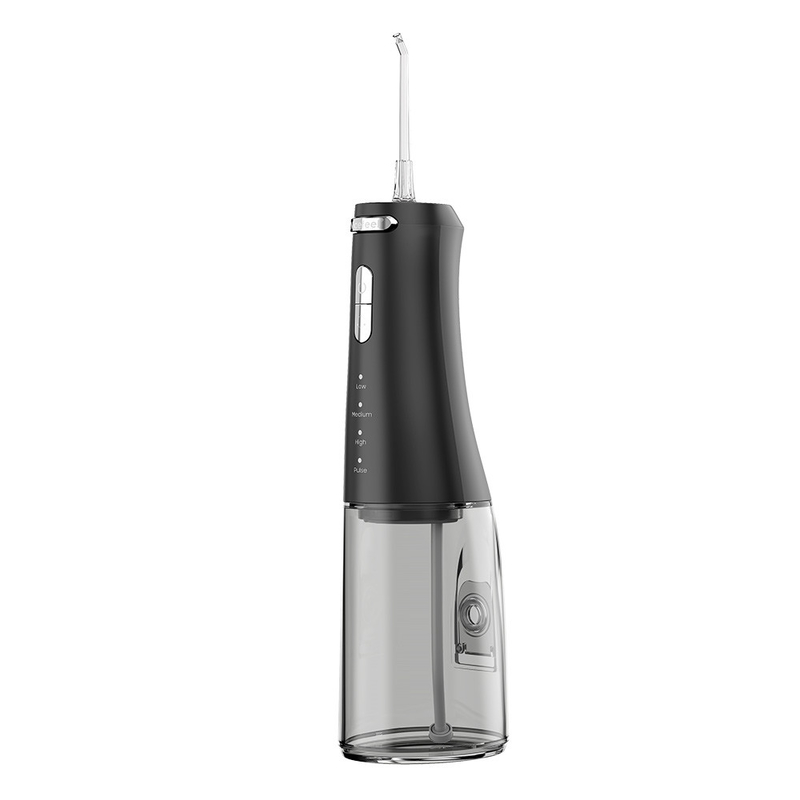 شعار خاص / OEM المياه flosser الري عن طريق الفم 2000 مللي أمبير البطارية 300 مل خزان ميديل lable وتصميم زر