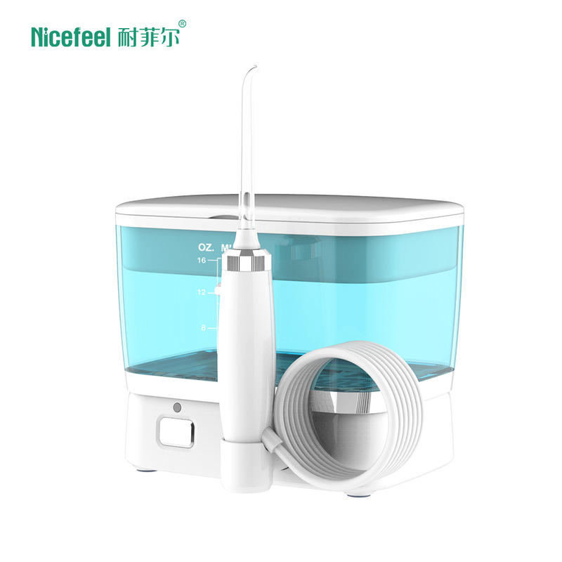 المياه الكهربائية أسنان Flosser المري الفموي مع 3 أوضاع 2pcs رأس الفرشاة