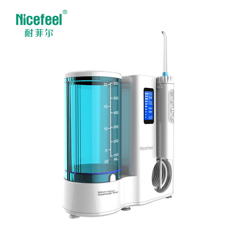 IPX 4 Nicefeel Oral Irrigator المياه الكهربائية للأسنان مع مولد الأوزون