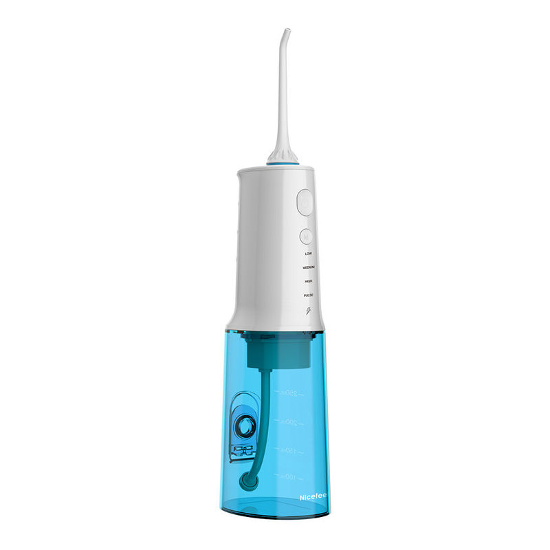 أفضل جهاز تنظيف الأسنان بالطاقة الكهربائية للسفر Nicefeel Wireless Water Flosser IPX7 بطارية 1900 مللي أمبير في الساعة