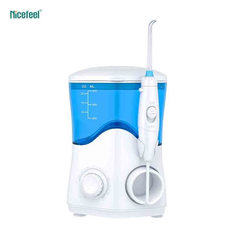 Nicefeel Family Oral Irrigator 600 مللي فلوسر مائي سعة كبيرة لتنظيف الأسنان