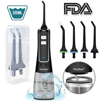 0.8 مللي متر Nicefeel Wireless Water Flosser محمول ماء اختيار خزان مياه قابل للفصل