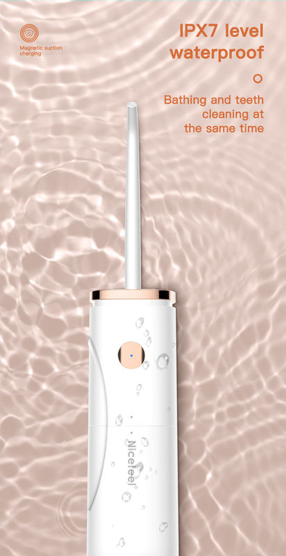 Nicefeel Travel Water Pick Water Flosser Professional اللاسلكي الأسنان الري عن طريق الفم