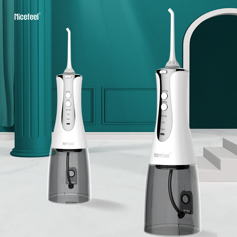 Nicefeel Water Flosser للعناية العلمية لصحة الفم جهاز الري الفموي المحمول